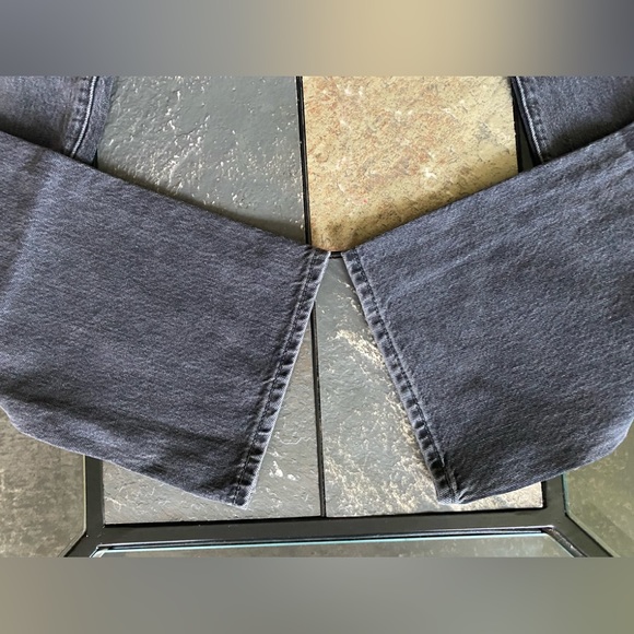 Abercrombie & Fitch Slim Distressed Jeans Denim 32x34 Grey Black Langdon Slim - Picture 7 of 11